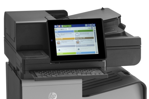 HP Officejet Enterprise Color X585z: a csúcsmodell