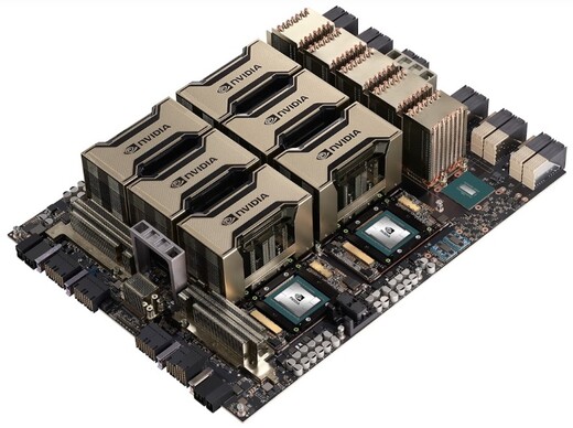 NVIDIA HGX A100 4-GPU connected with NVLink és HGX A100 8-GPU connected with NVSwitch